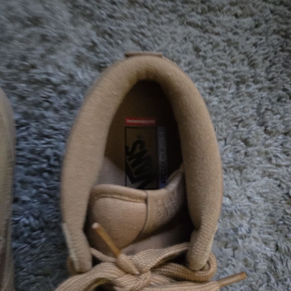 Vans Skate Half Cab Men Size 7.5 Popcush Brown And Gum 032026 - Picture 3 of 10